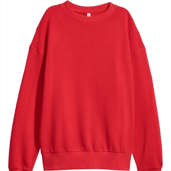 H&M Sweaters - ✨3/30$✨Red Crew Neck